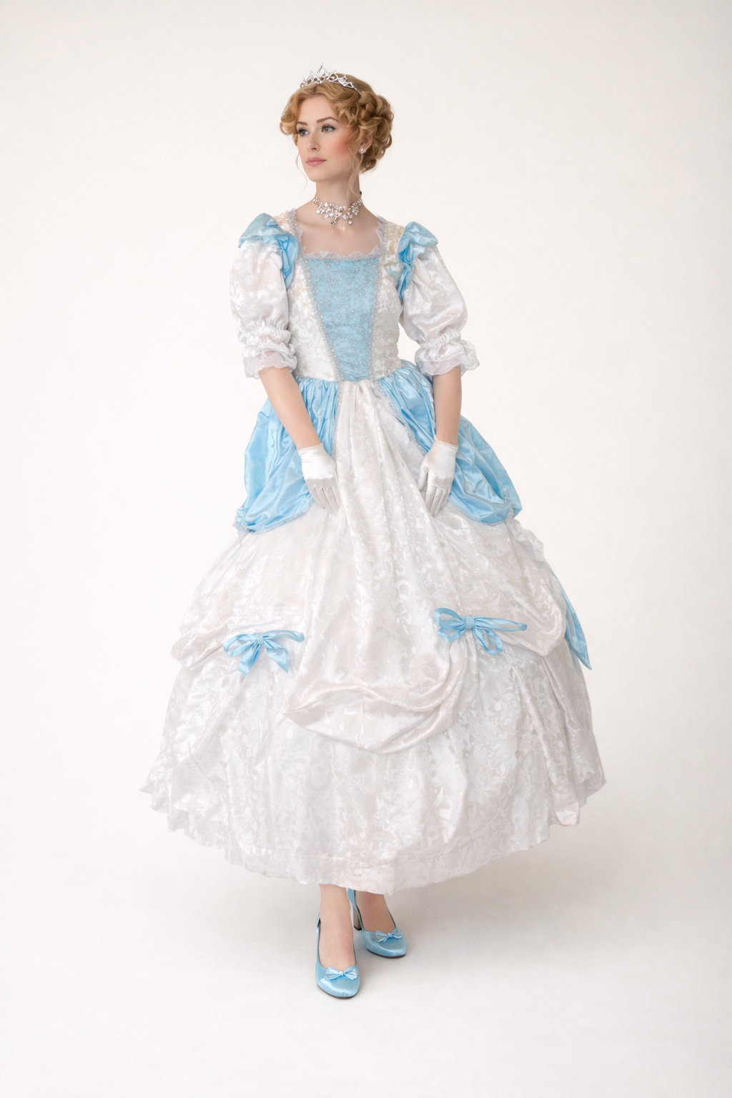 Deluxe Cinderella Gown for Women’s Fairytale Costume Rentals