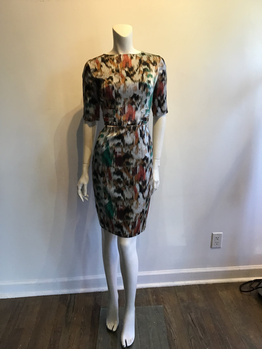 2000’s Etro Silk Multicolor Dress Size 10