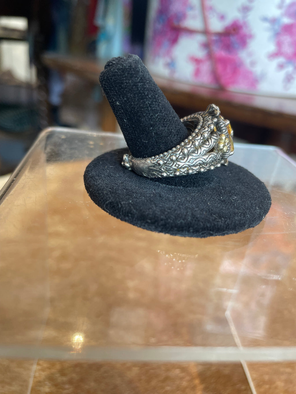 Bixby 18k Sterling Ring with Citrine
