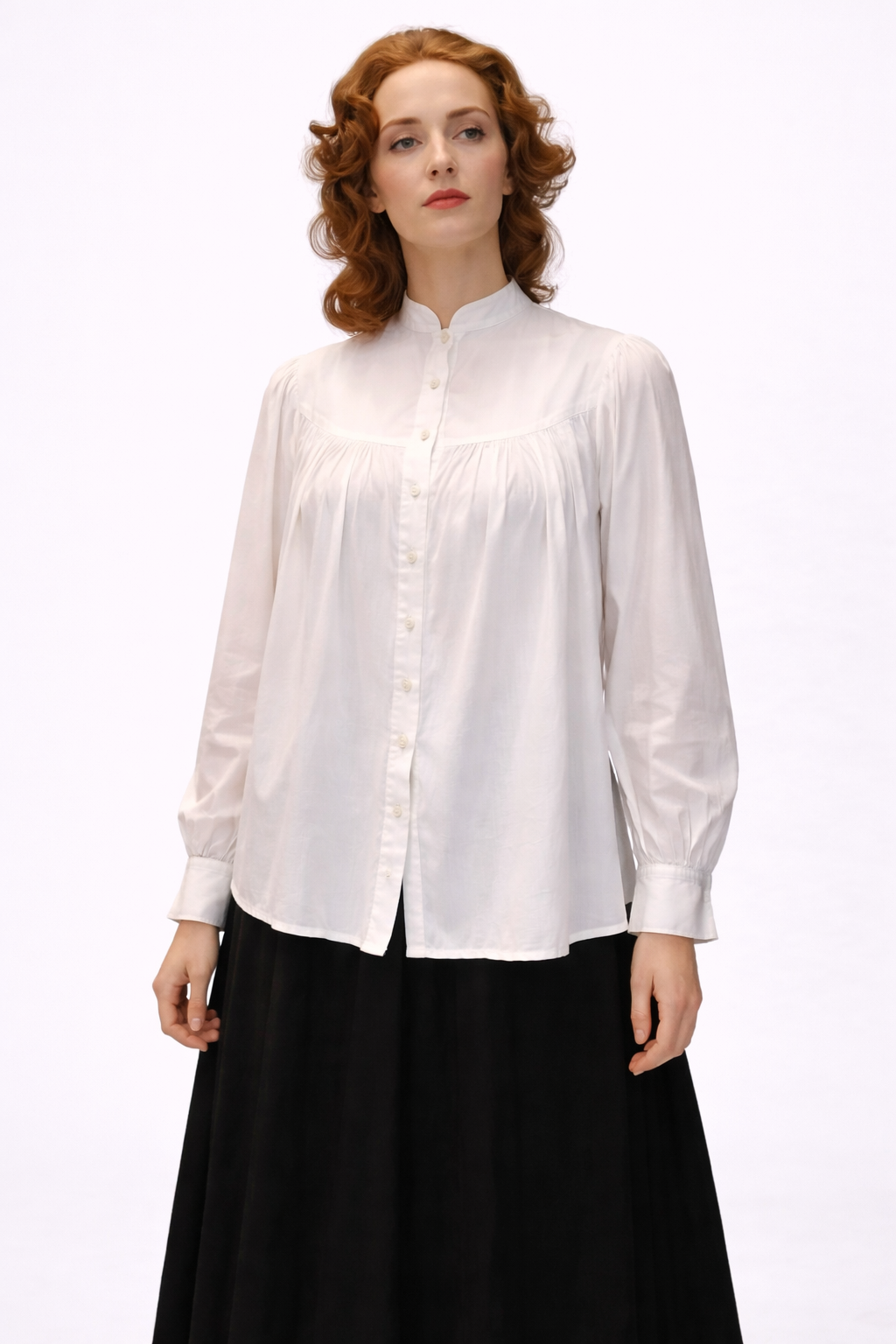 Edwardian White Dressing Robe, Women's Costume Rental