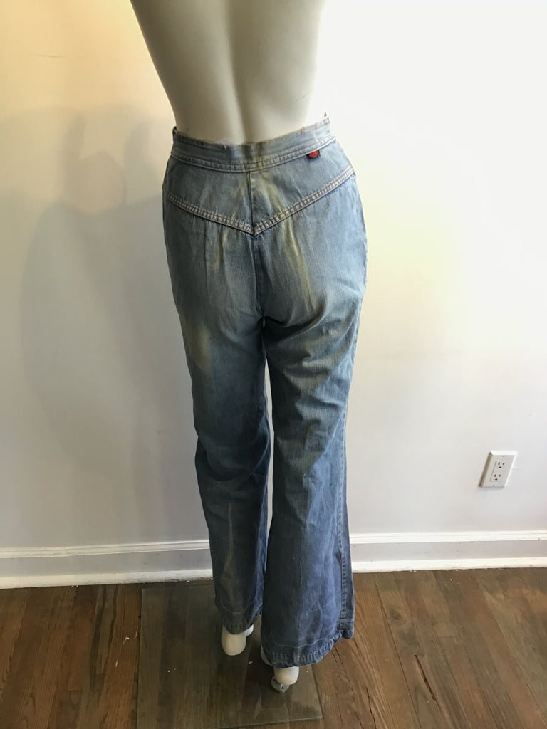 1970’s Cotton Denim Stuffed Jeans Size 4