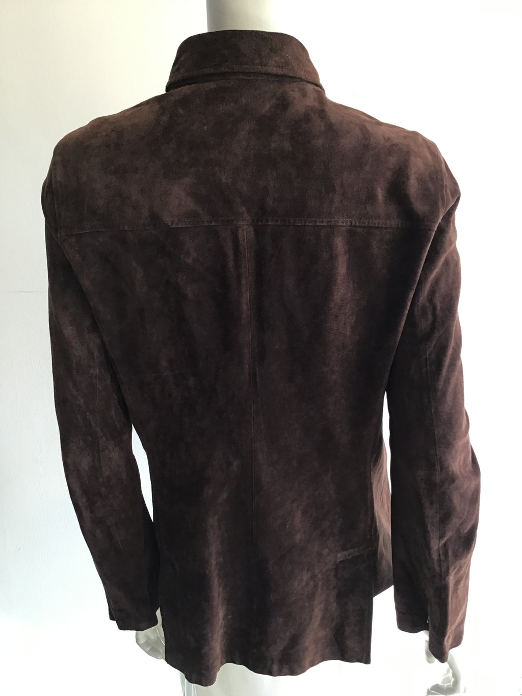 2000s Brown Suede Real Company Jacket Size 12