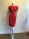 1990’s Escada Red Silk Blend Cocktail Dress Size 8