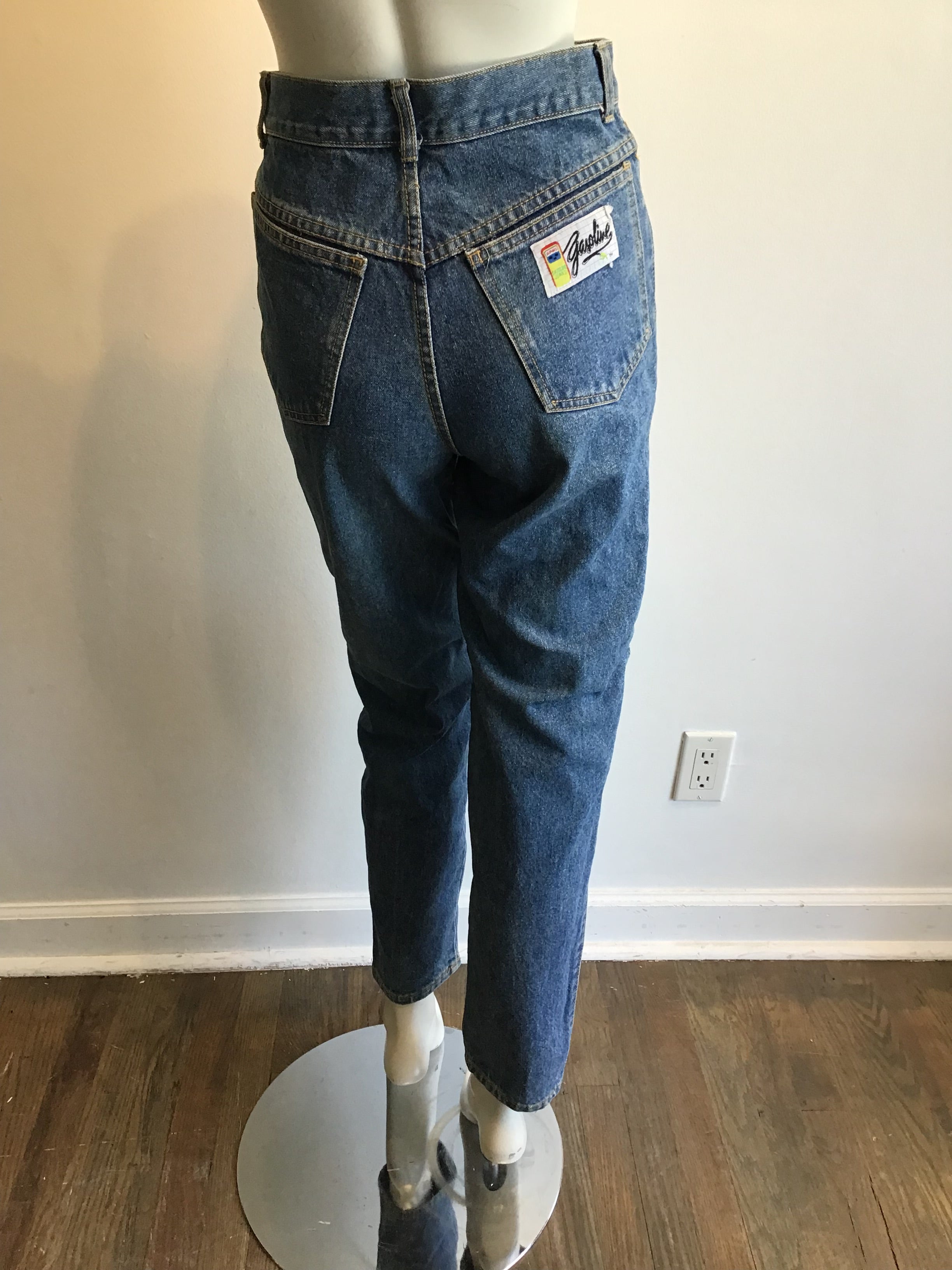 1980’s Cotton Denim Gasoline Jeans Size 4