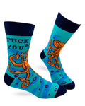 F**k You To The Eight - Men's Novelty Crew Socks