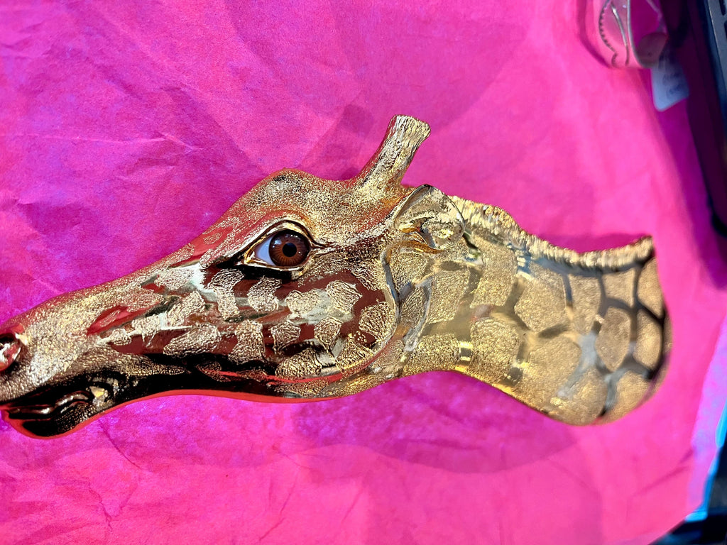 Christopher Ross Rare Giraffe Belt Buckle