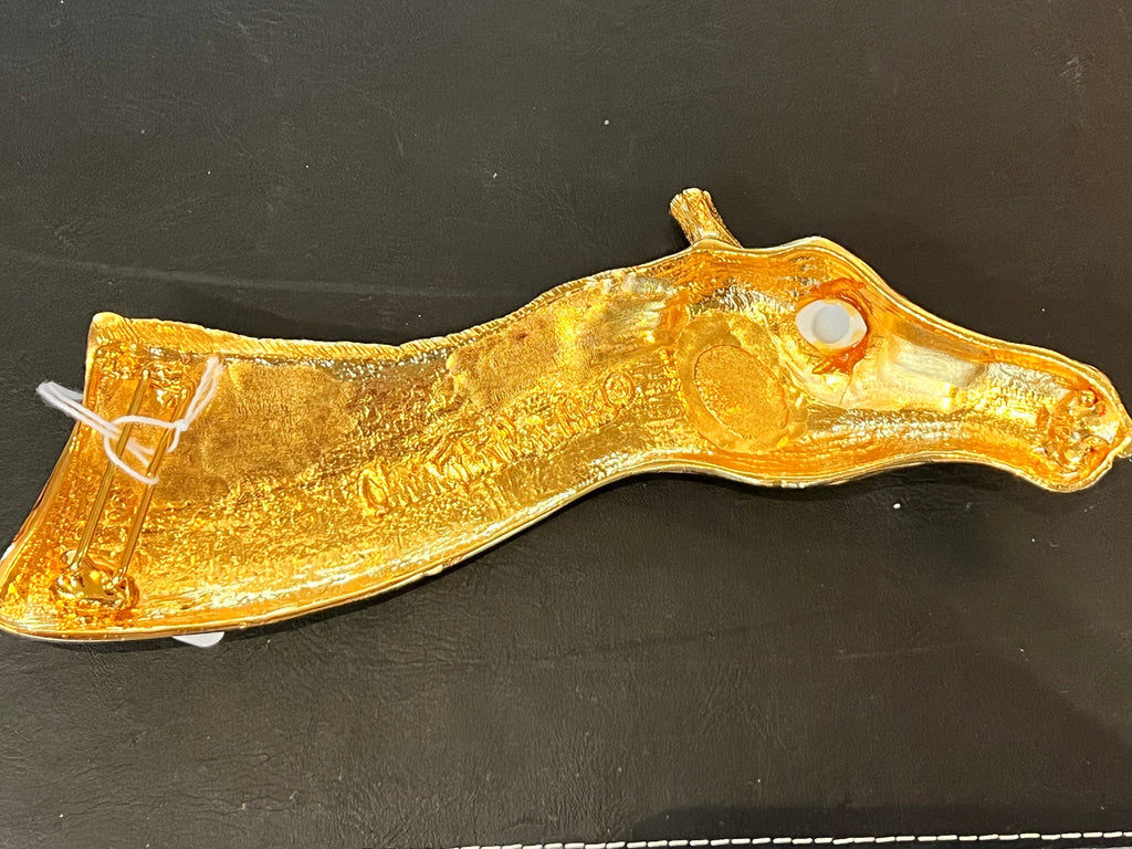 Christopher Ross Rare Giraffe Belt Buckle