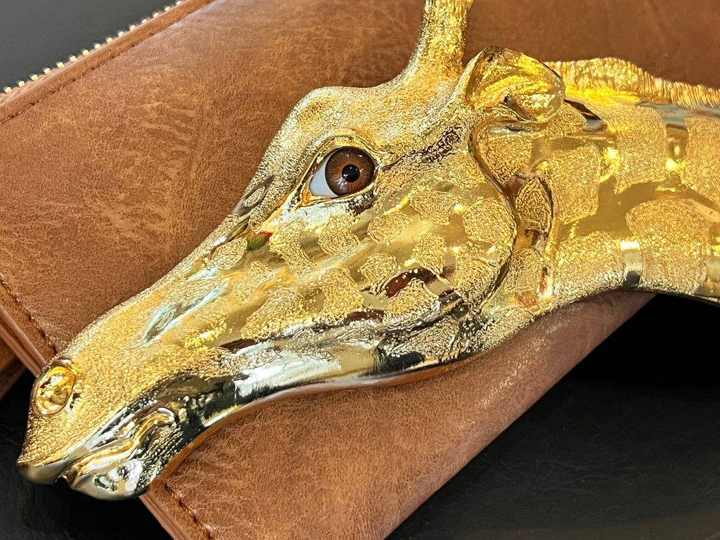 Christopher Ross Rare Giraffe Belt Buckle