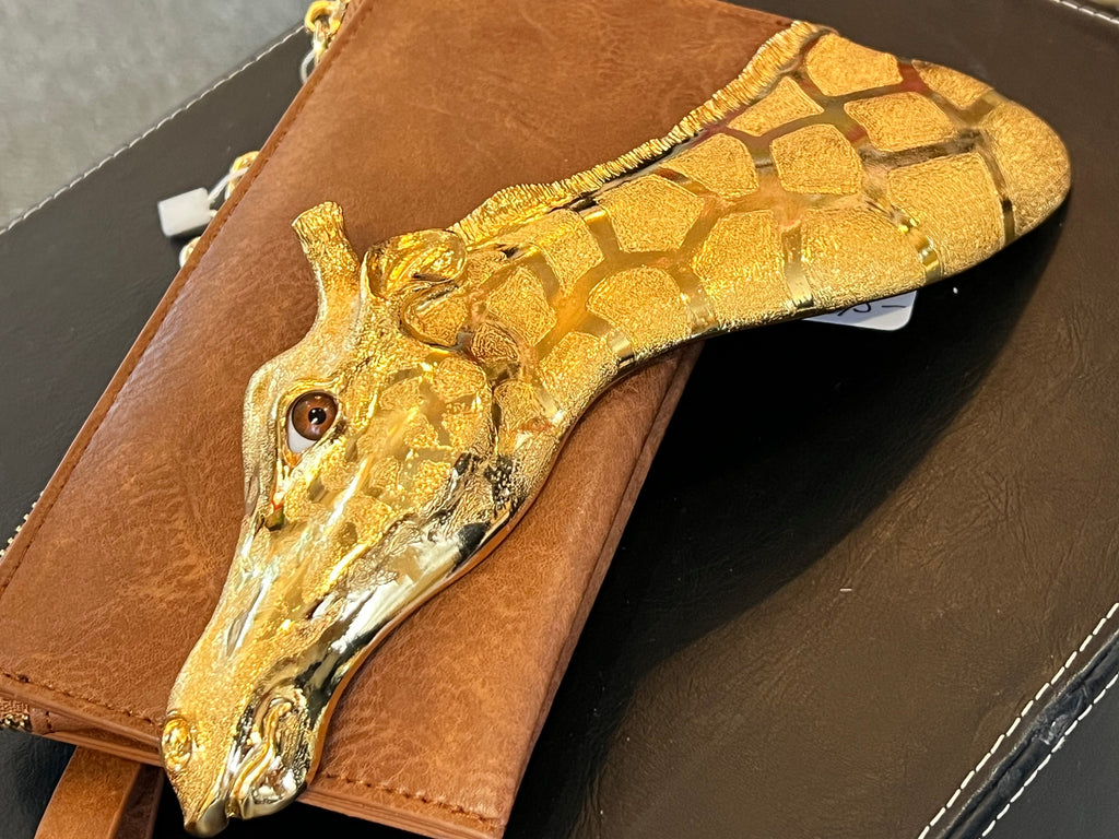 Christopher Ross Rare Giraffe Belt Buckle