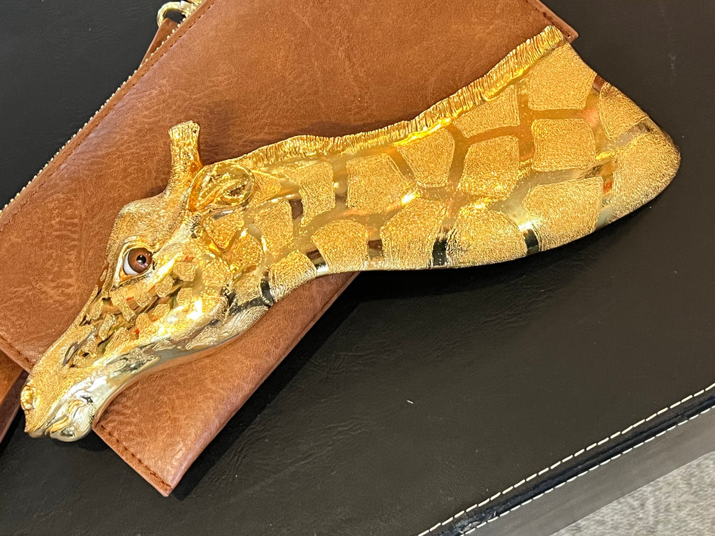 Christopher Ross Rare Giraffe Belt Buckle