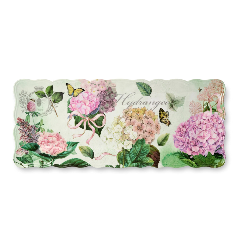 Garden Path Melamine Rectangular Platter 19in X 8in single image