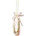 Glass Ballet Slipper Ornament