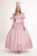 Glinda the Good Witch Pink Gown for Women’s Fairytale Costume Rental