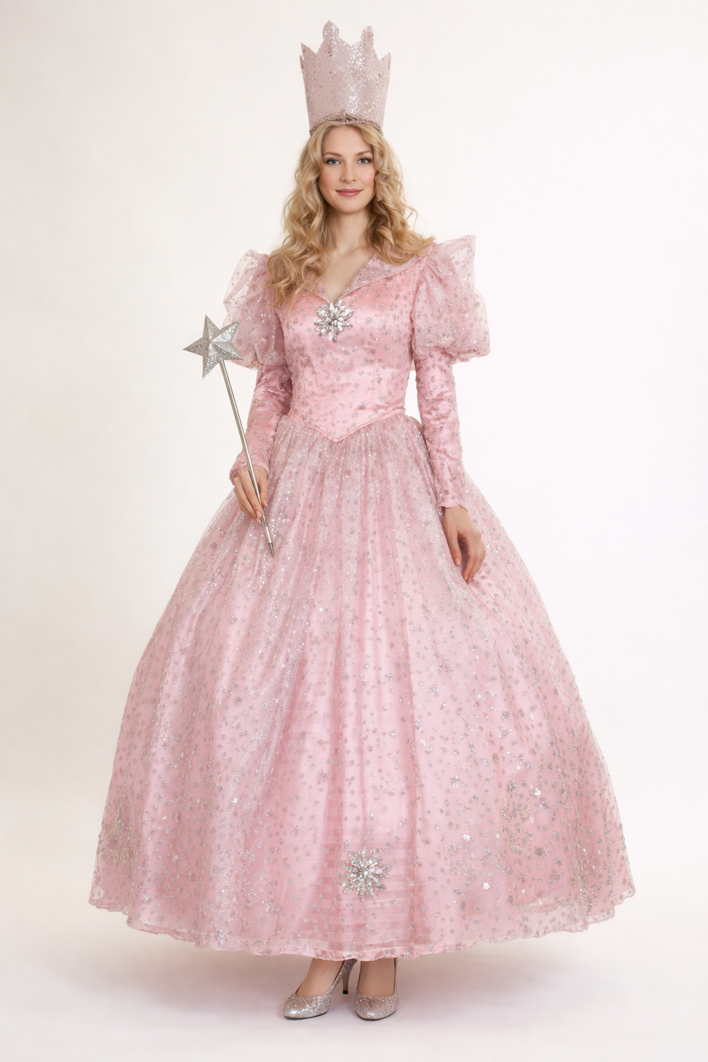 Glinda the Good Witch Pink Gown for Women’s Fairytale Costume Rental
