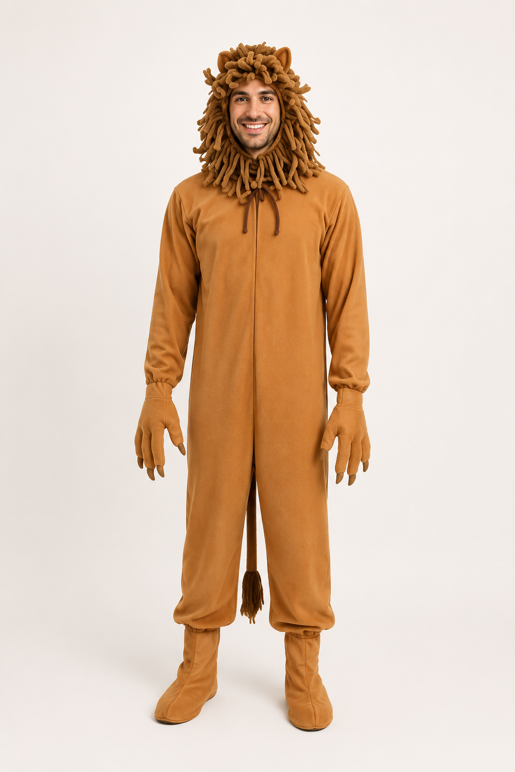 Gold Lion Costume Rental for Animal & Mascot Events