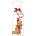 Golden Retriever With Hat Towel Set