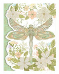 Green Dragonfly Note Pad with Pen