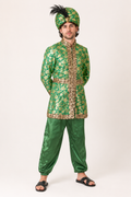 Green and Gold Sultan, International Men’s Costume Rental