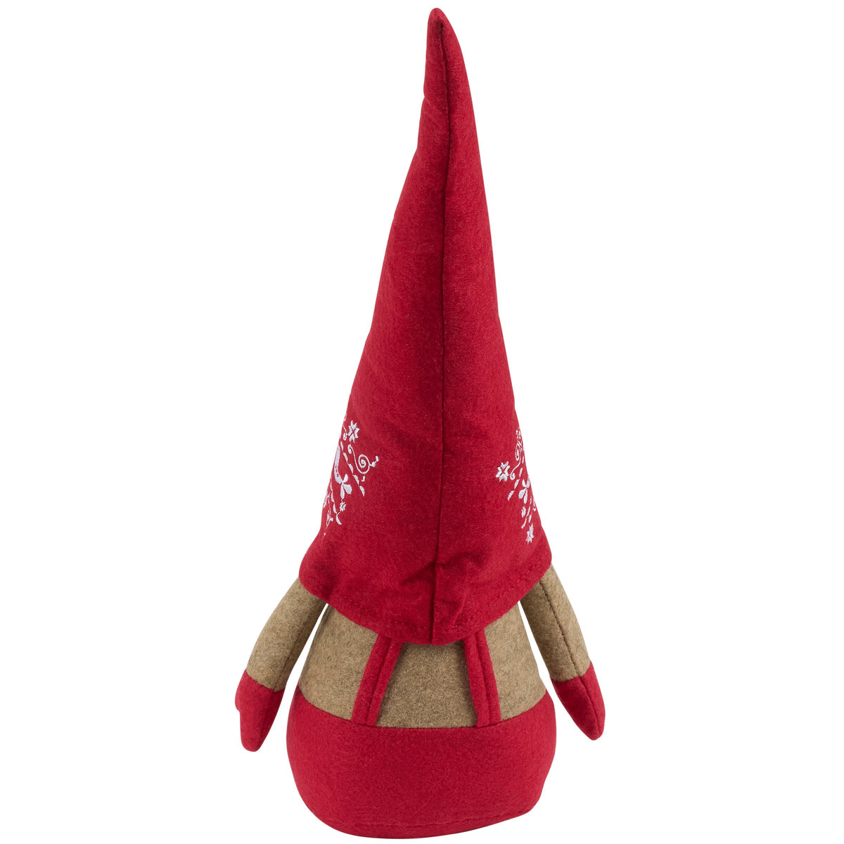 Holiday Scandinavian Gnome Sitter back side