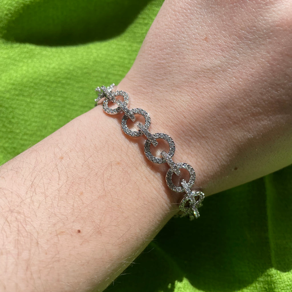 cz delicate bracelet