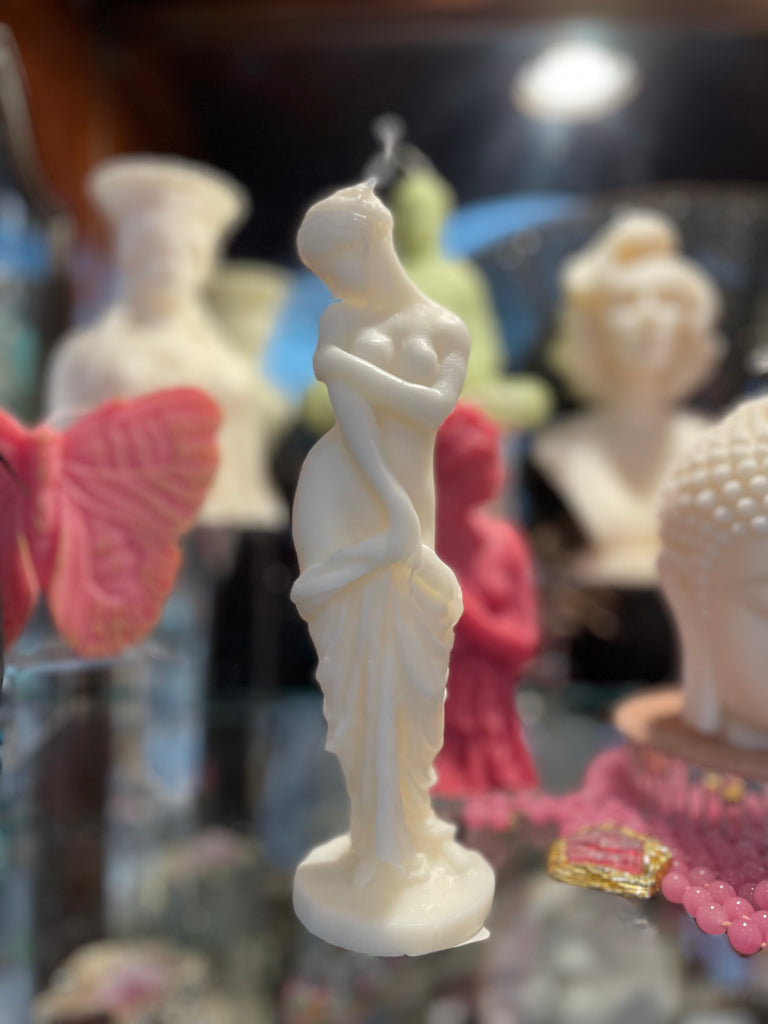 Venus Goddess Pillar Candle