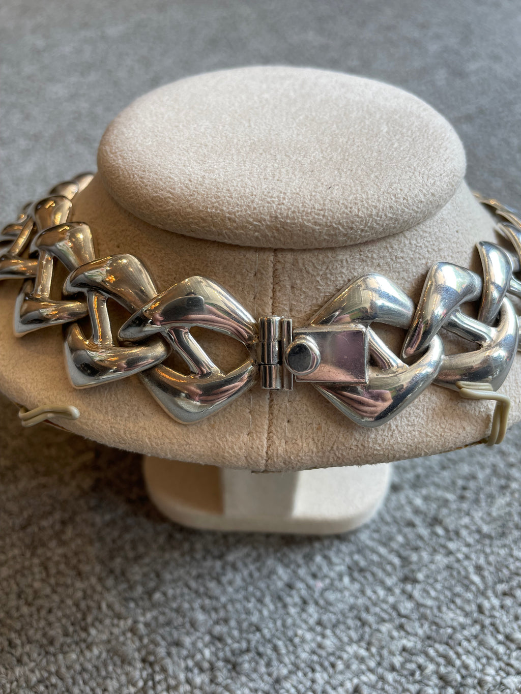 Vintage 1980s Sterling Mexican Necklace
