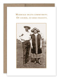 Shannon Martin marriage means commitment anniversary card