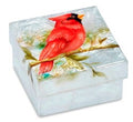 Cardinal on branch Capiz Box
