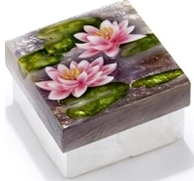 Pink Lotus capiz box