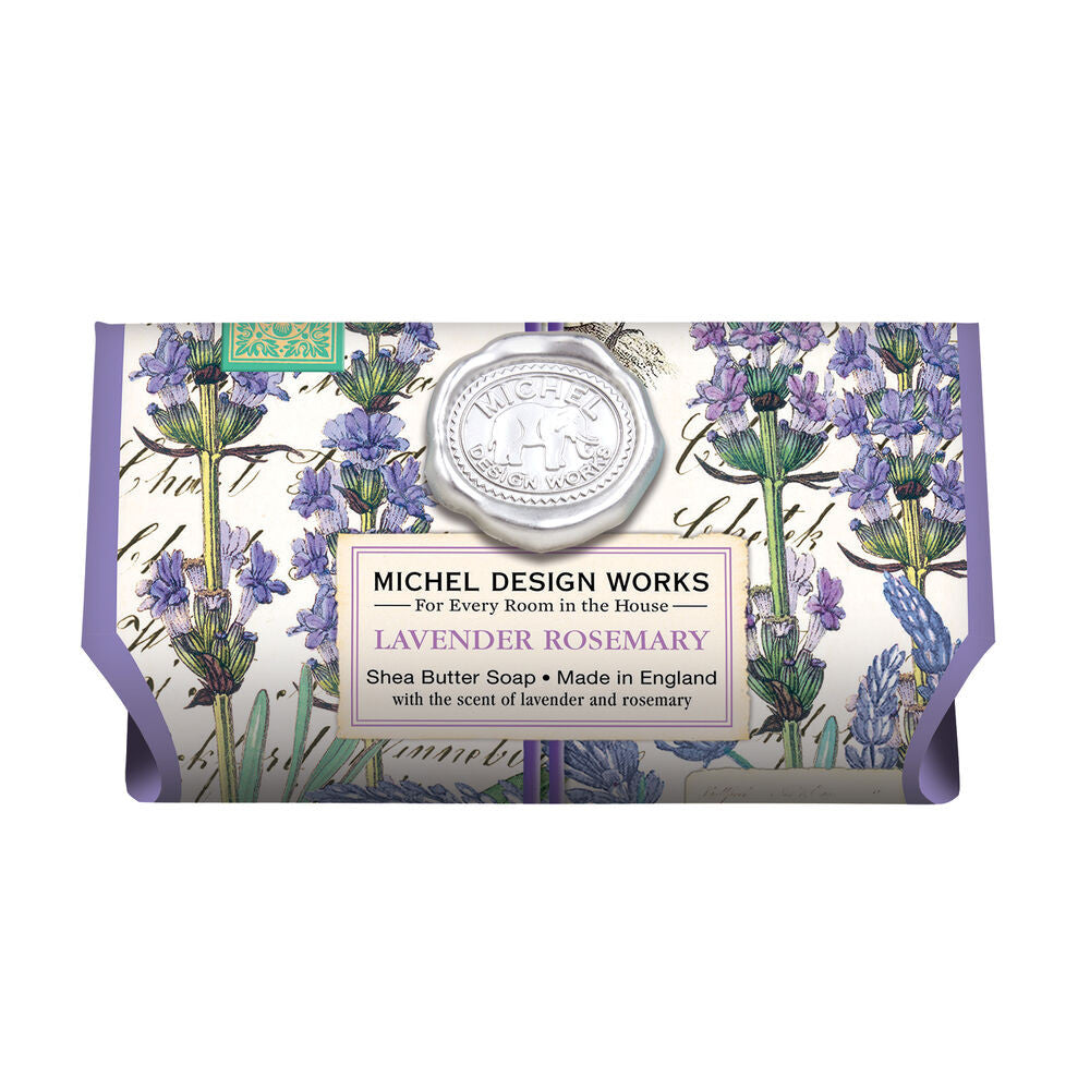 Michel Design Works Lavender Rosemary Shea Butter Bath Soap Bar