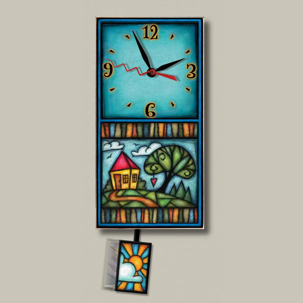Macone Clay Home Clock