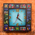 Macone Clay House/Tree Square Clock
