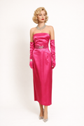 Marilyn Monroe Hot Pink Gown - 1980's Women's Costume Rental