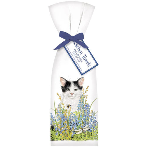 Mary Lake Thompson Bluebonnet Cat Towel Set