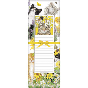 Mary Lake Thompson Everyday Cats Notepad Set with dishtowel