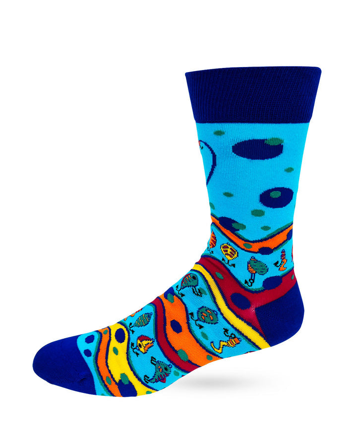 Master Baiter - Men's Novelty Crew Socks