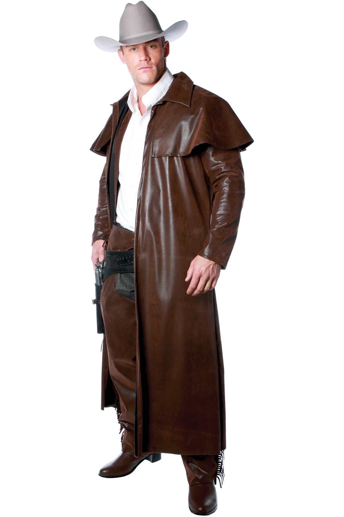 Men's Cowboy Duster Coat Costume