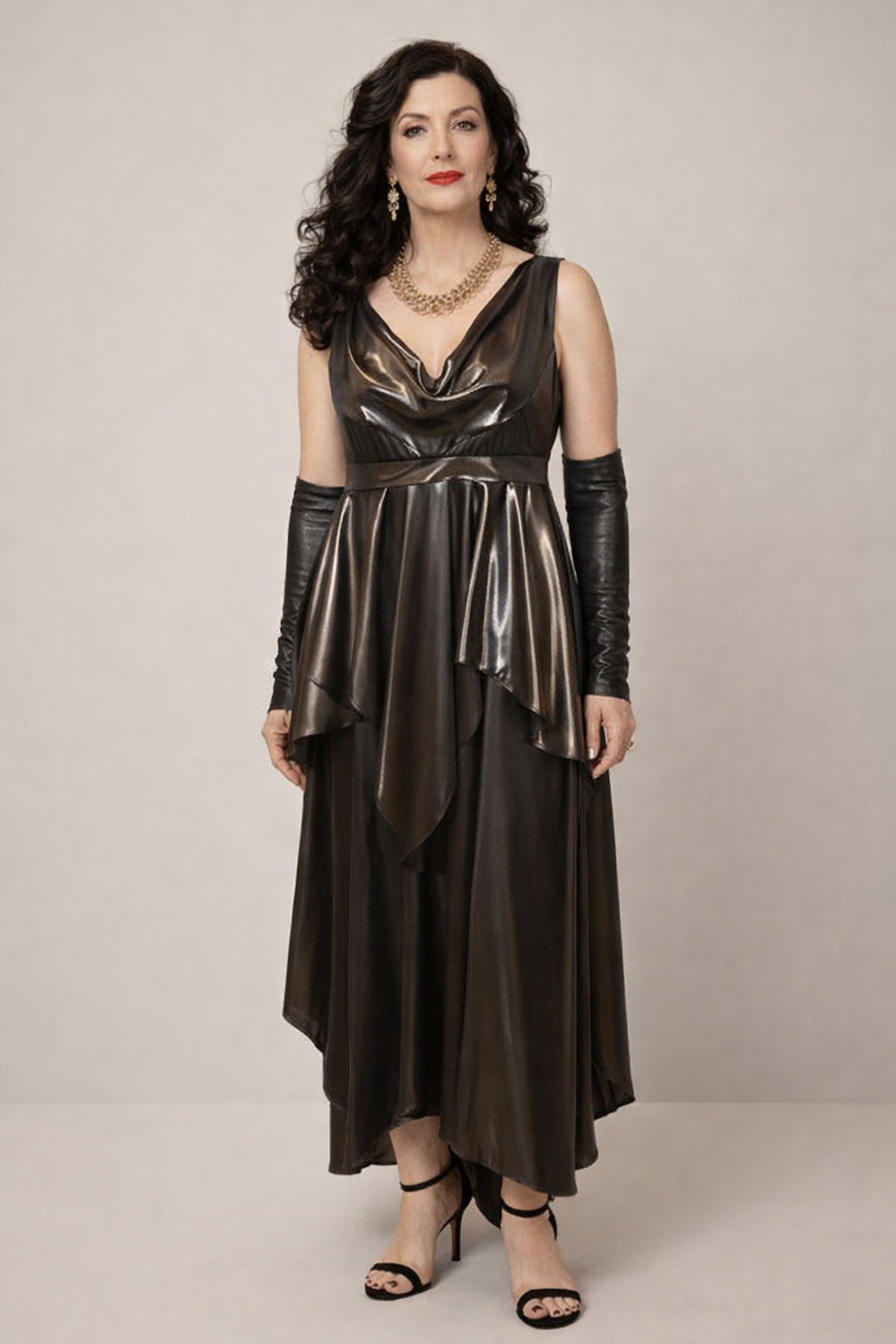 Metallic Cleopatra Costume Rental