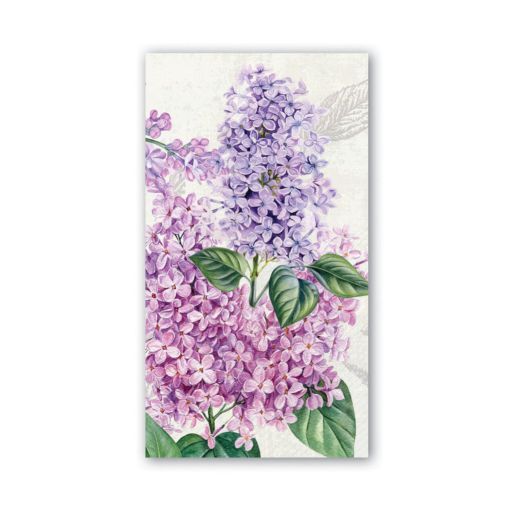 Michel Design Works French Lilacs Hostess Napkins
