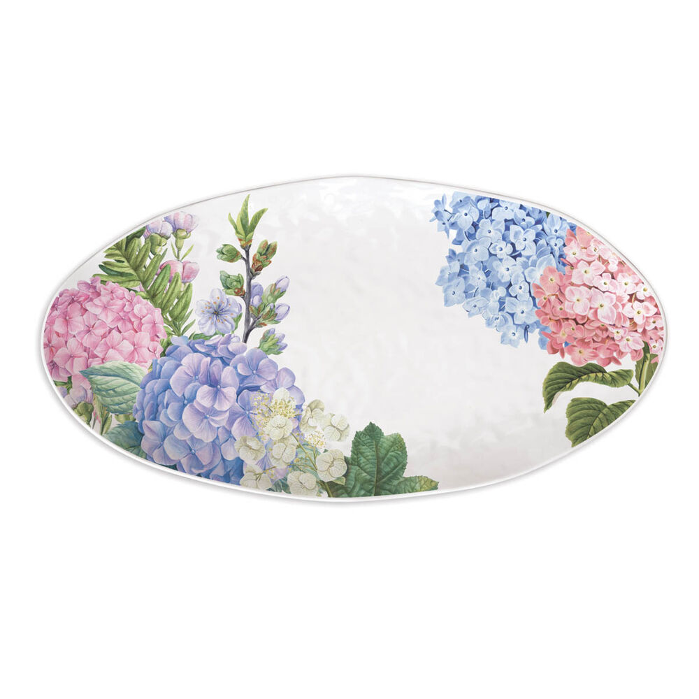 Michel Design Works Wild Hydrangea Oval Platter