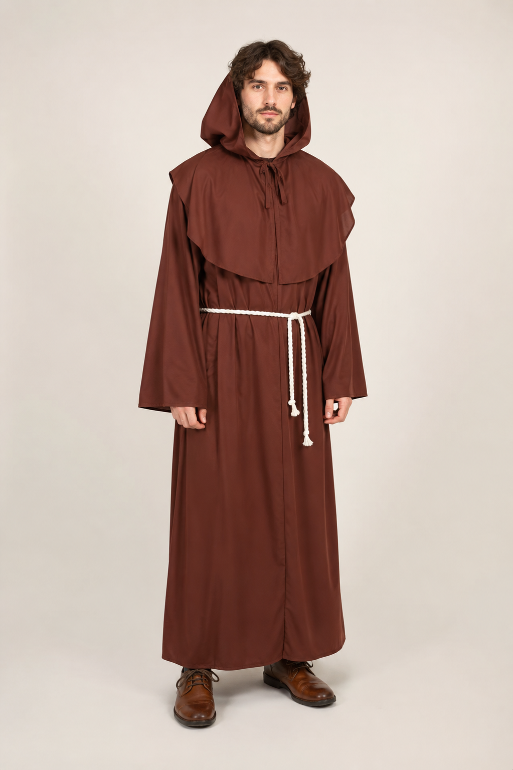 Monk Costume in Brown, Religious Men's Rental