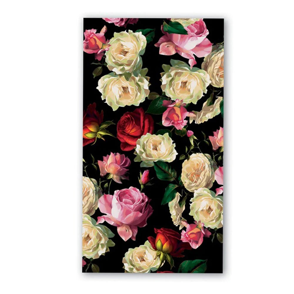 Michel Design Works Midnight Rose Hostess Napkins
