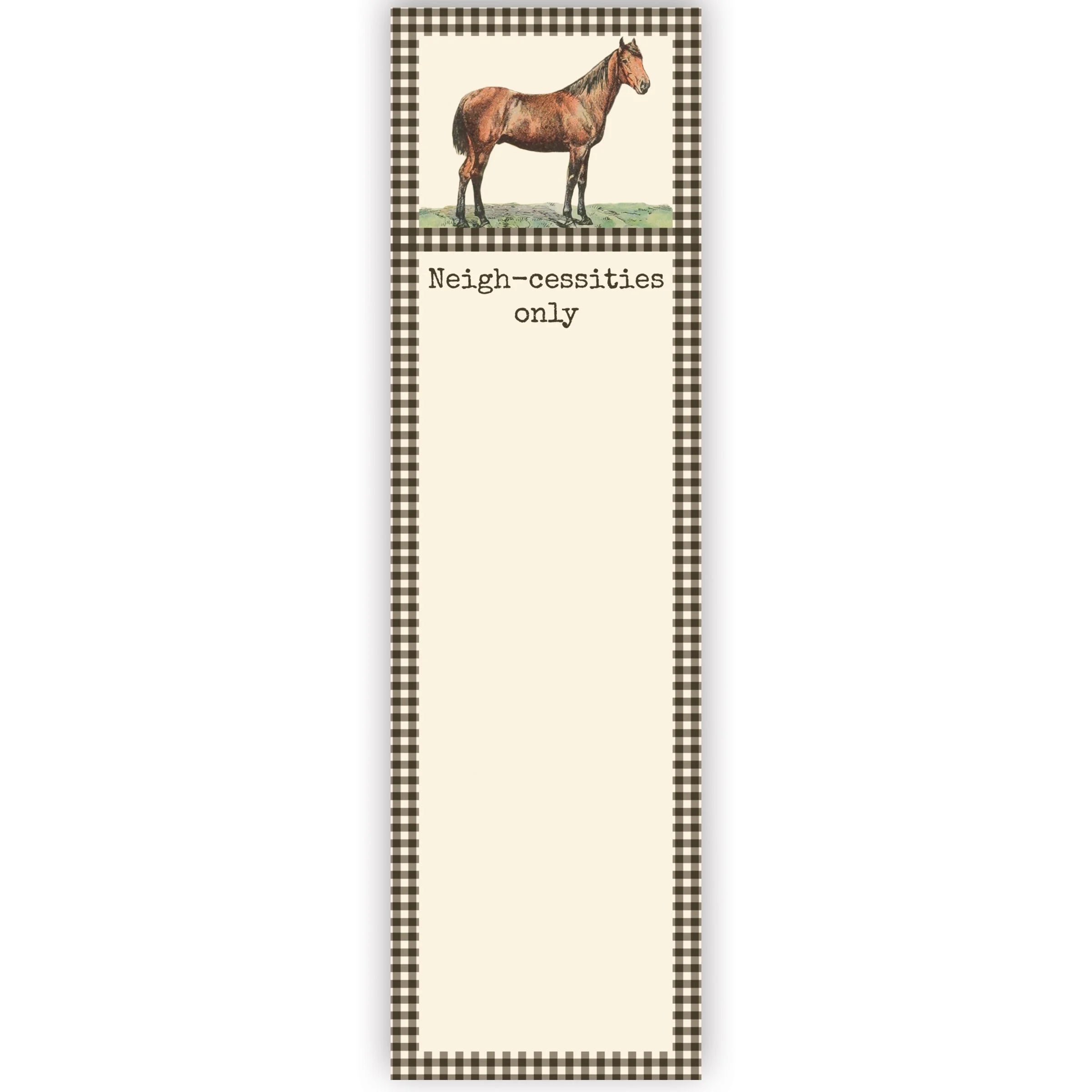 Neighcessities Only List Pad