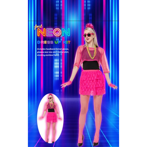 Neon Pink Dress Up Kit