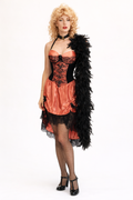 Peach Pink Honey Dress, Wild West Women's Costume Rental