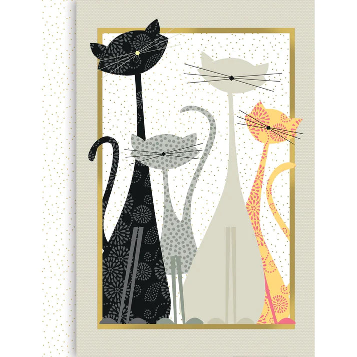 Cats Purse Pad With Pad and magnetic closure