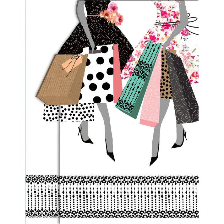 Shopping Purse pad with pen and magnetic closure