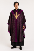Priest Vestment in Purple, Religious Men's Rental