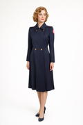 Red Cross Blue Coat 1940's Women's Costume Rental