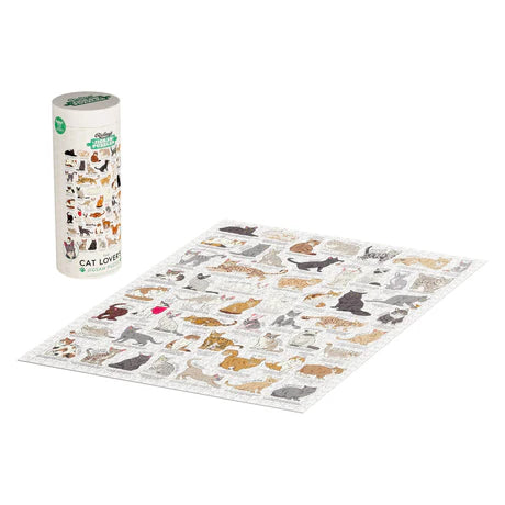 Ridleys 1000 piece Cat Lovers Jigsaw Puzzle with both